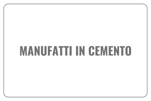 manufatti cemento