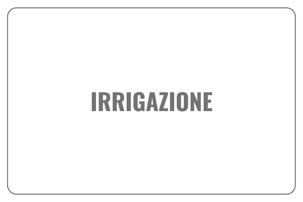 irrigazione