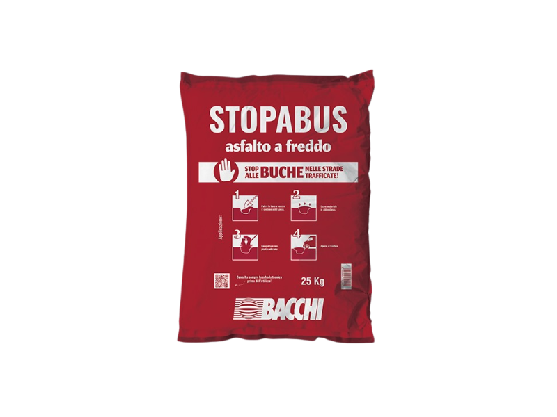 ASFALTO A FREDDO PLASTICO STOPABUS (sacco kg.25)