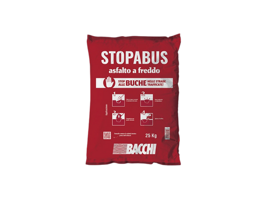 Premiscelati asfalto a freddo stopabus (sacco da 25 kg)