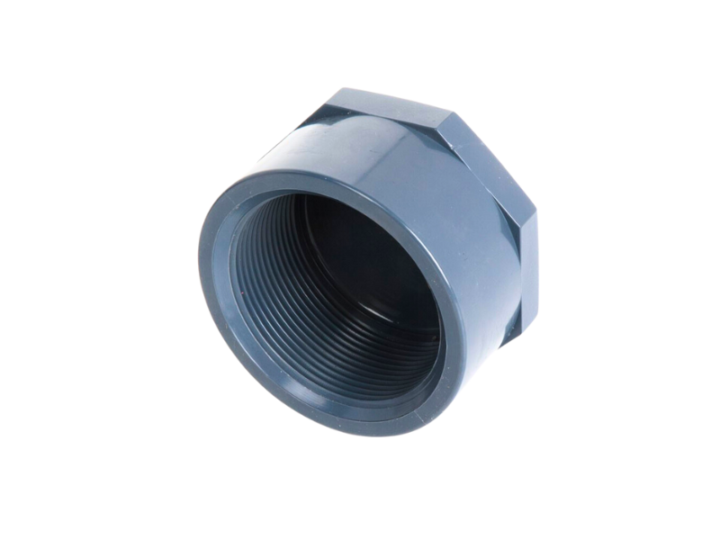 calotta filettata in pvc rigido PN16