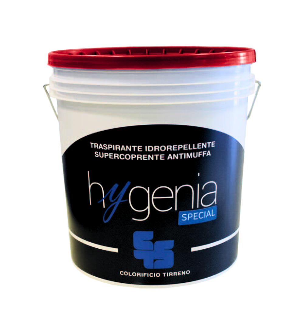 Pitture (interno) hygenia extra - pittura igienizzante antimuffa per interni - colorificio tirreno