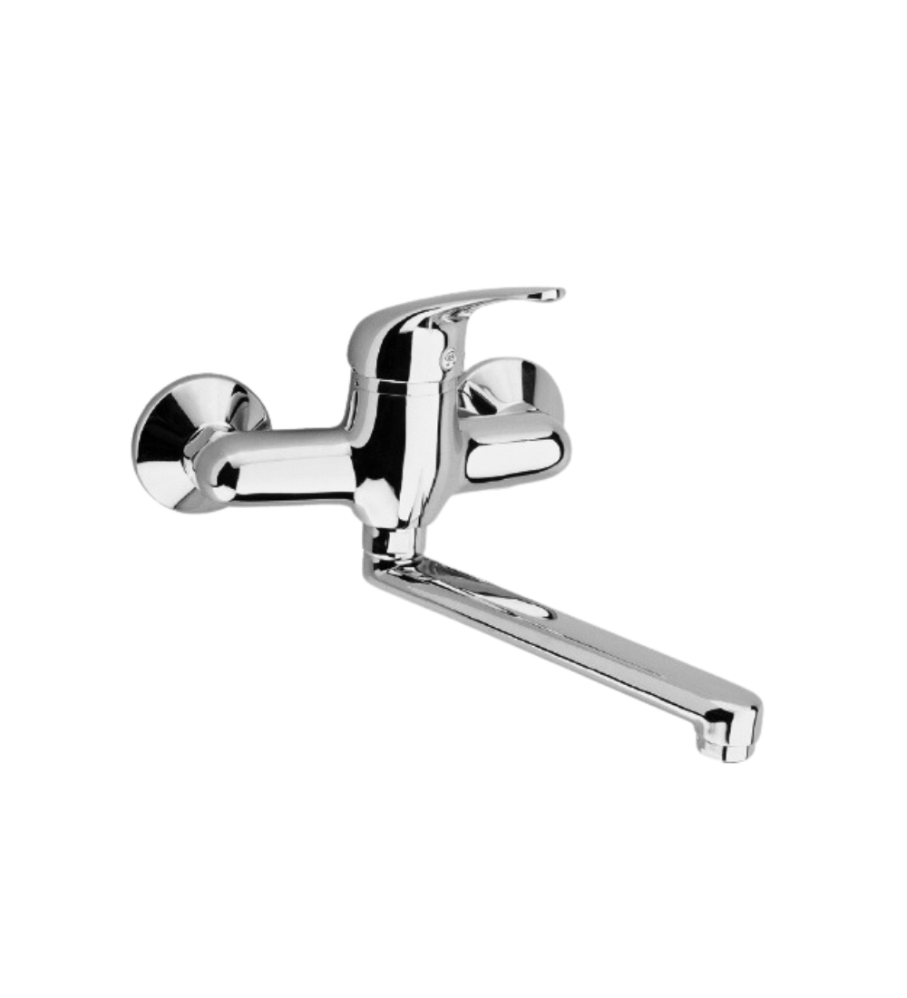 rubinetteria ecoline miscelatore lavello a parete