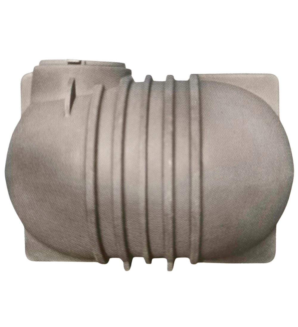 Serbatoio zetaplast serbatoio monoblocco orizzontale da interro lt 3.600