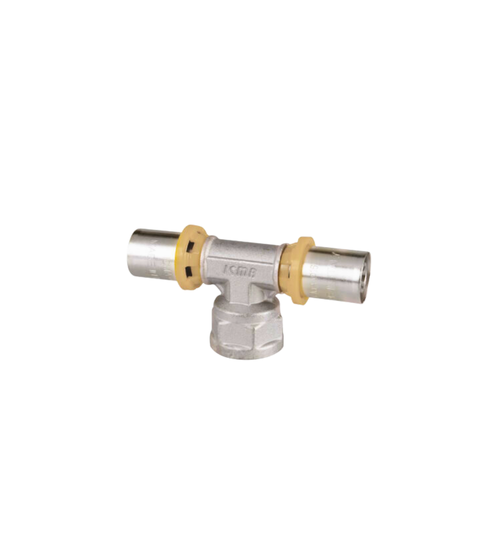 multistrato tee a 90° a pressare