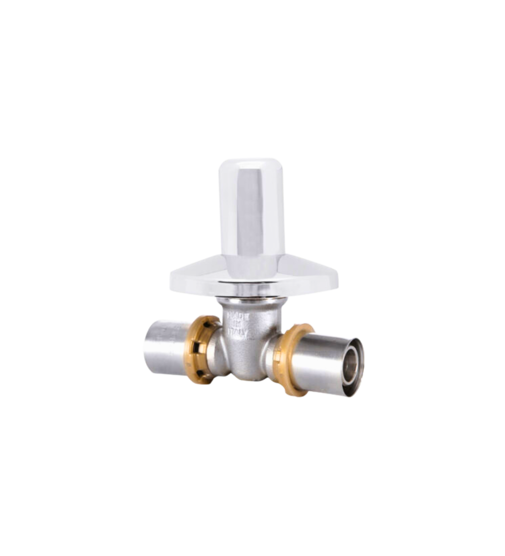 multistrato rubinetto da incasso con cappuccio a pressare