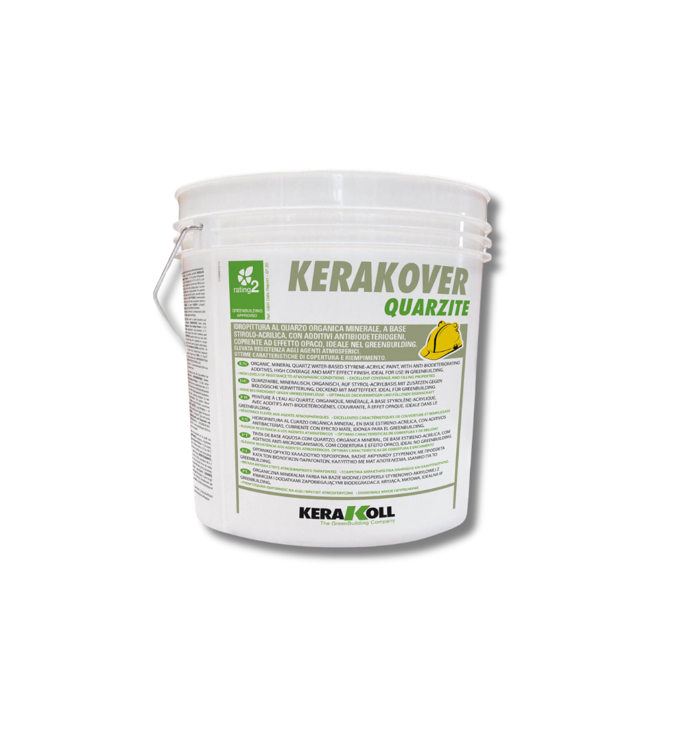 Pitture (esterno) kerakoll kerakover eco quarzite (secchio lt.14)