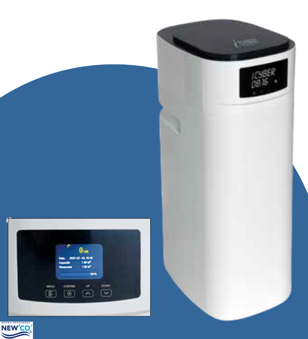 trattamento Acque addolcitore automatico cabinato icyber - new.co
