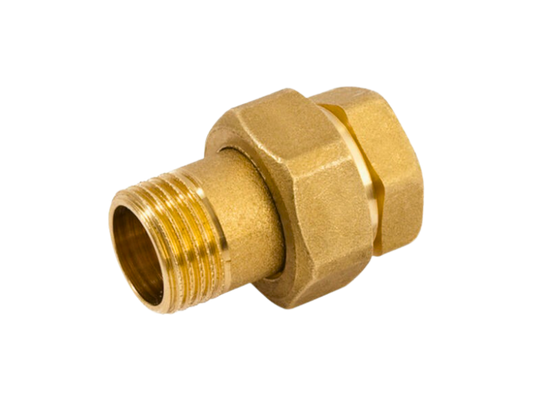 BOCCHETTONE OTTONE DIRITTO MF 1" O'RING