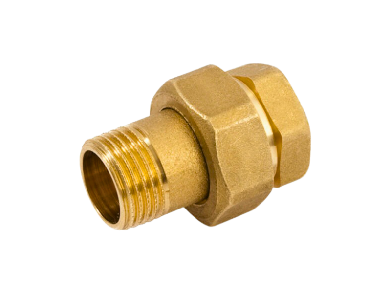 BOCCHETTONE OTTONE DIRITTO MF 1" O'RING