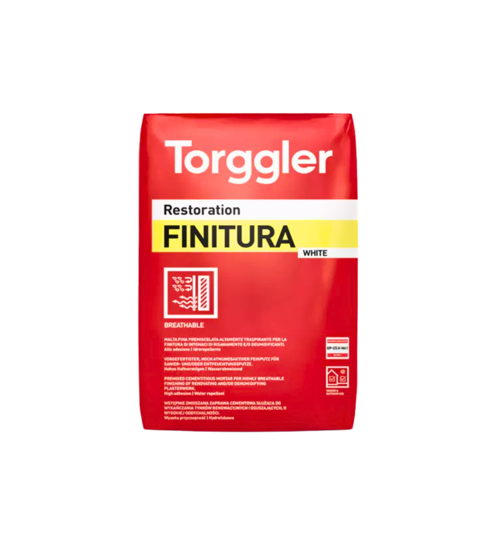 Premiscelati intonaco premiscelato per finiture traspiranti - torggler